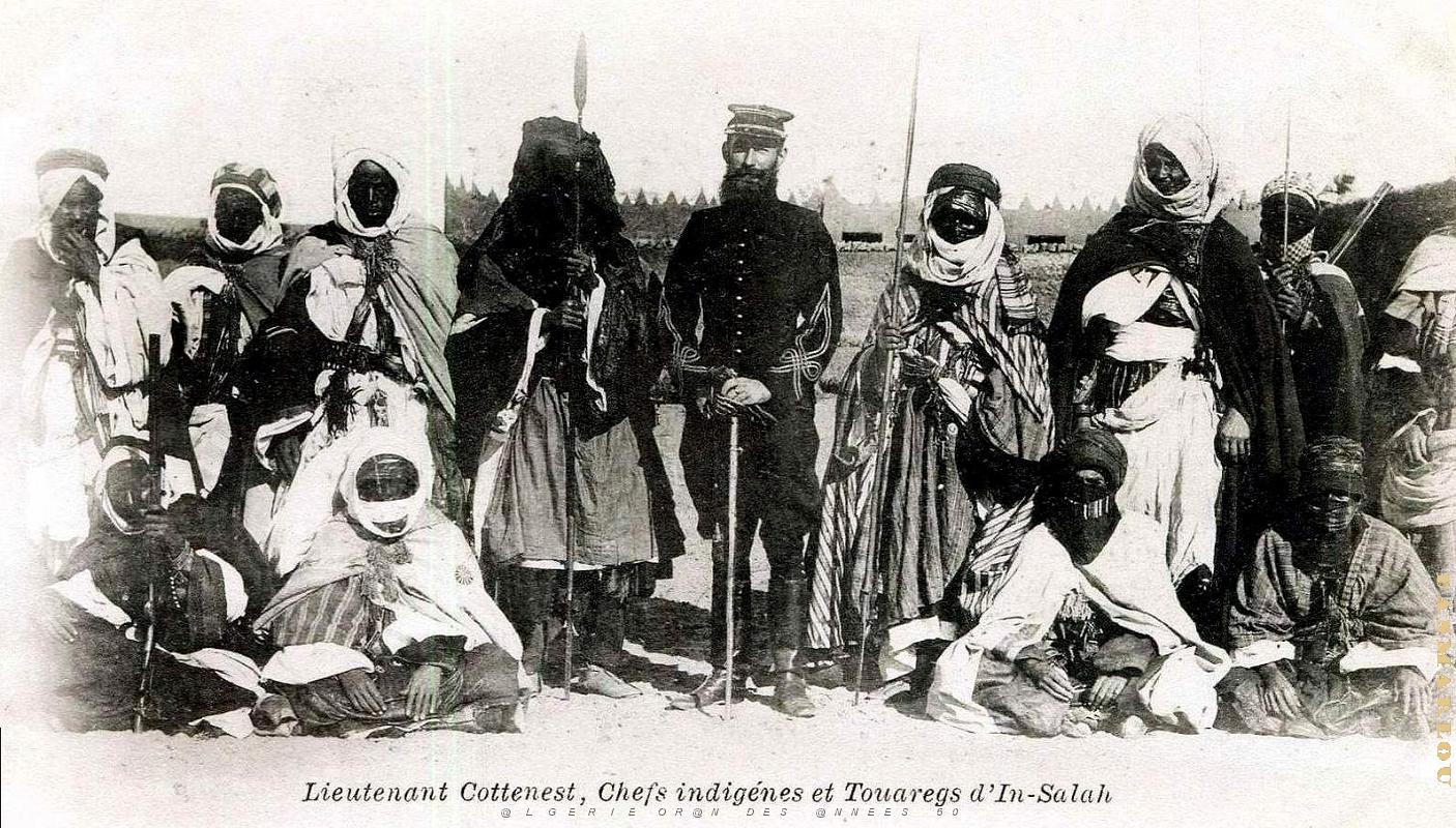 In-Salah - Lieutenant Cottenest - Chef des Touaregs.jpg
